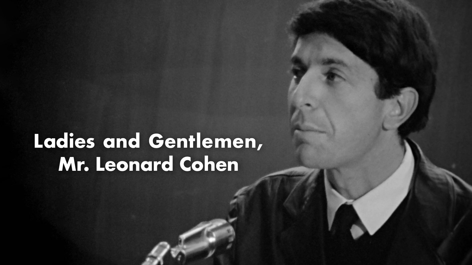その他 Ladies & Gentlemen: Mr. Leonard Cohen [DVD] Ladies and Gentlemen Mr. Leonard Cohen - NFB Collection