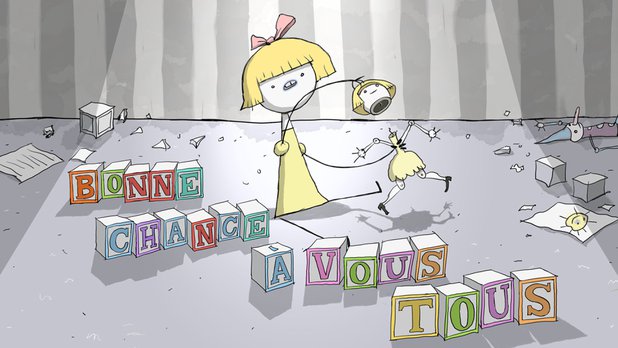 Bonne chance à vous tous
