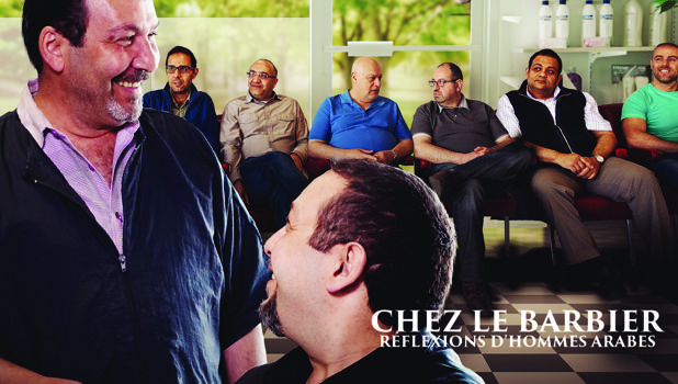 Chez le barbier, réflexions d'hommes arabes