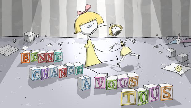 Bonne chance à vous tous