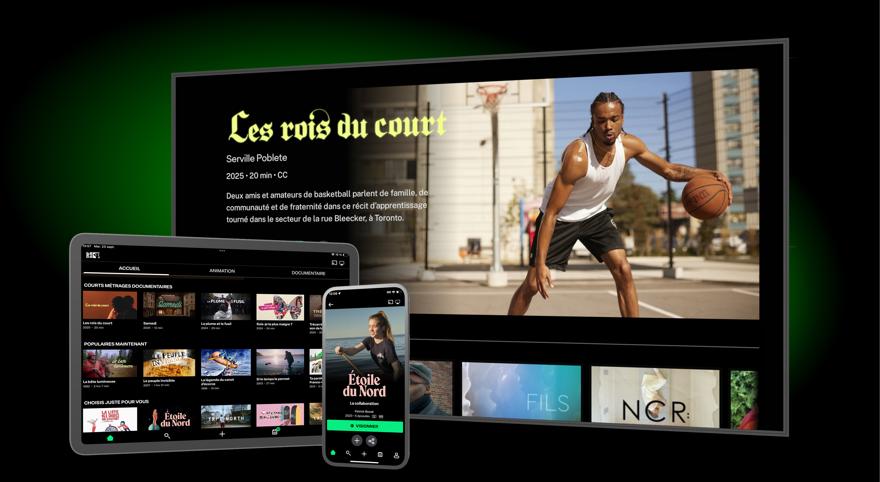 L'ONF sur mobile et télé