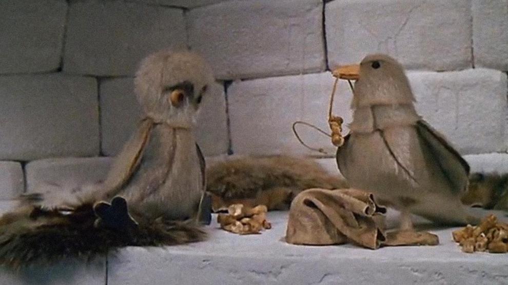 Owl and the Raven An Eskimo Legend by Co Hoedeman NFB