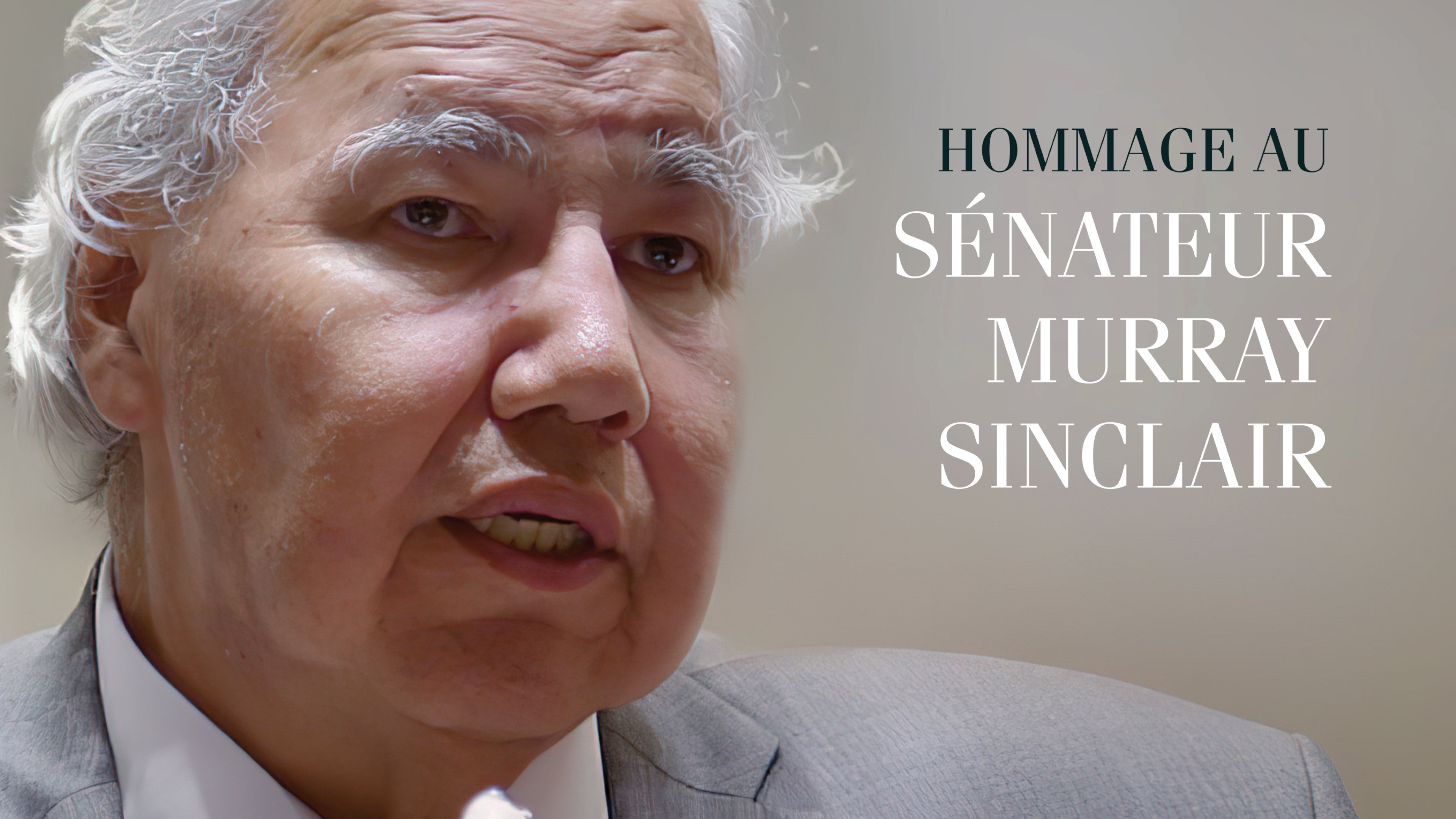 Hommage au sénateur Murray Sinclair