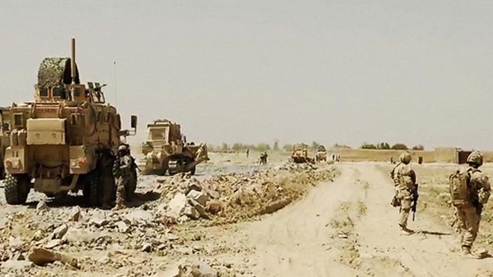 Le 22e Régiment en Afghanistan - La route de Mushan (Extrait)